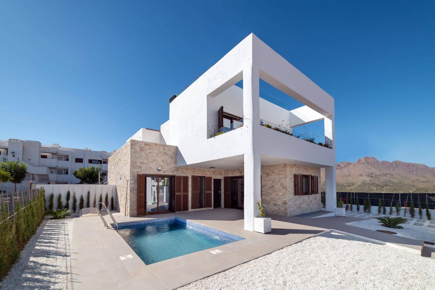 2 sypialnia Mieszkanie na sprzedaż w San Juan de los Terreros z basenem garażem - 383 000 € (Ref: 10113496)