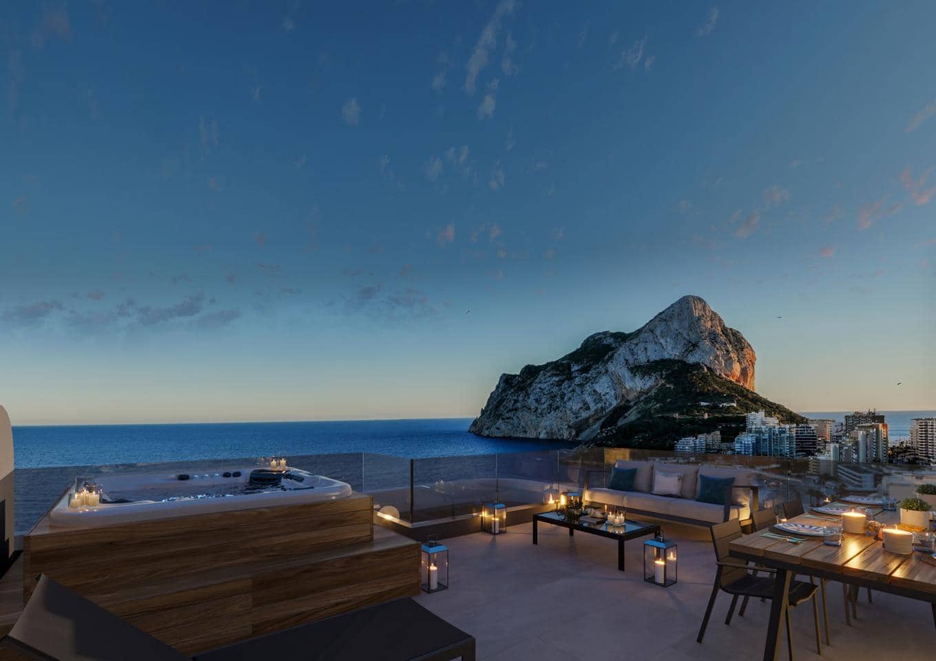 2 bedroom Flat for sale in Calpe / Calp with pool garage - € 658,000 (Ref: 10118406)