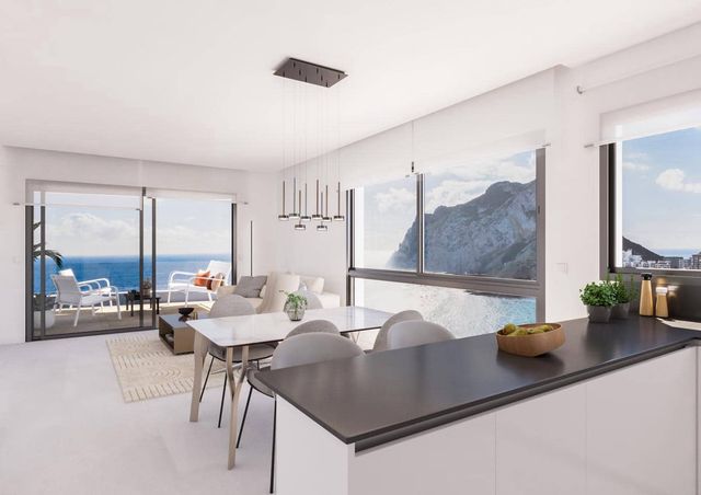 3 sovrum Lägenhet till salu i Levante - Playa Fossa, Calpe / Calp med pool garage - 1 029 000 € (Ref: 10121037)