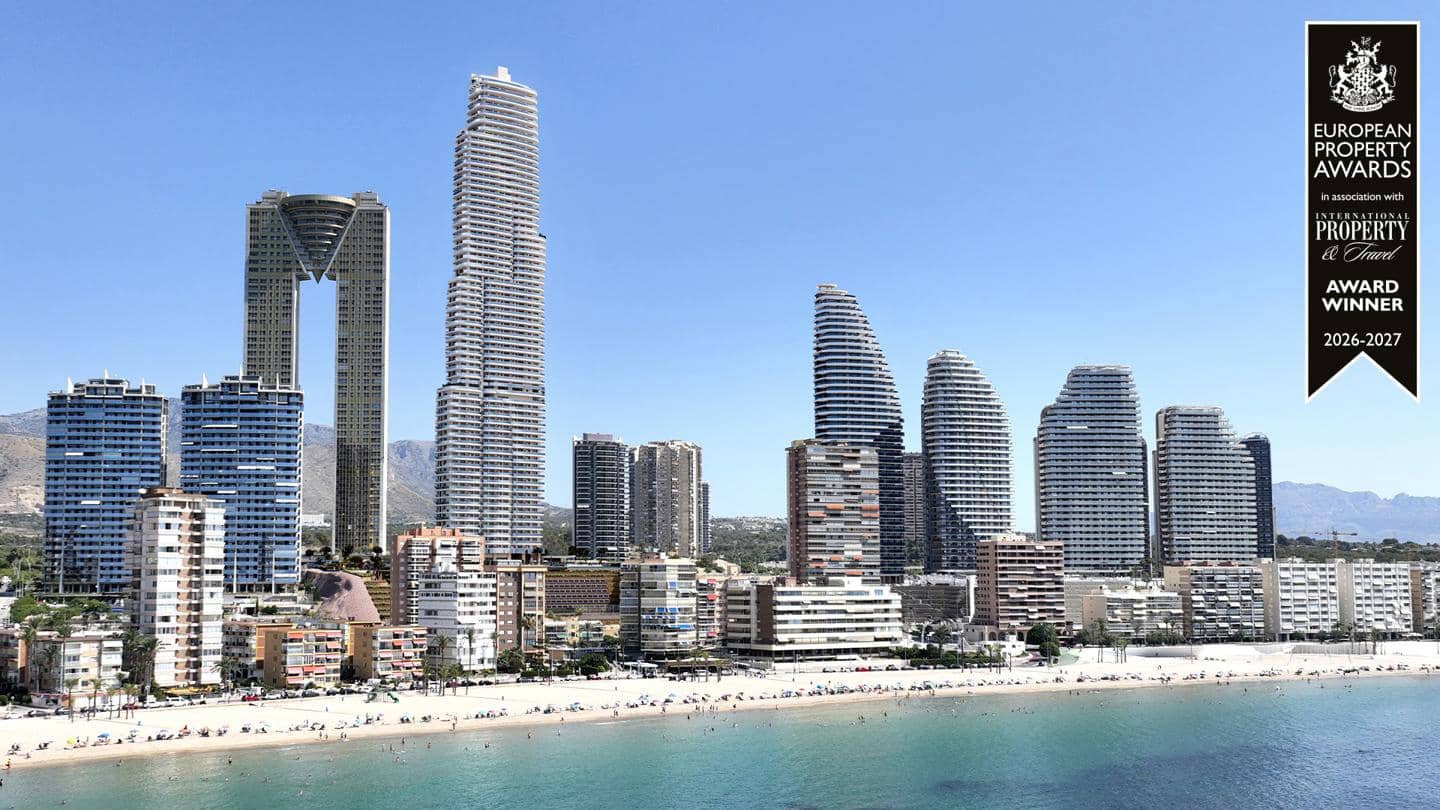 4 sypialnia Mieszkanie na sprzedaż w Benidorm z basenem - 2 317 000 € (Ref: 10121038)