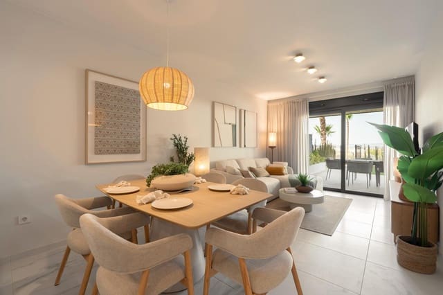 3 chambre Appartement à vendre à El Chaparral - La Siesta - La Torreta, Torrevieja avec piscine garage - 384 000 € (Ref: 10135090)