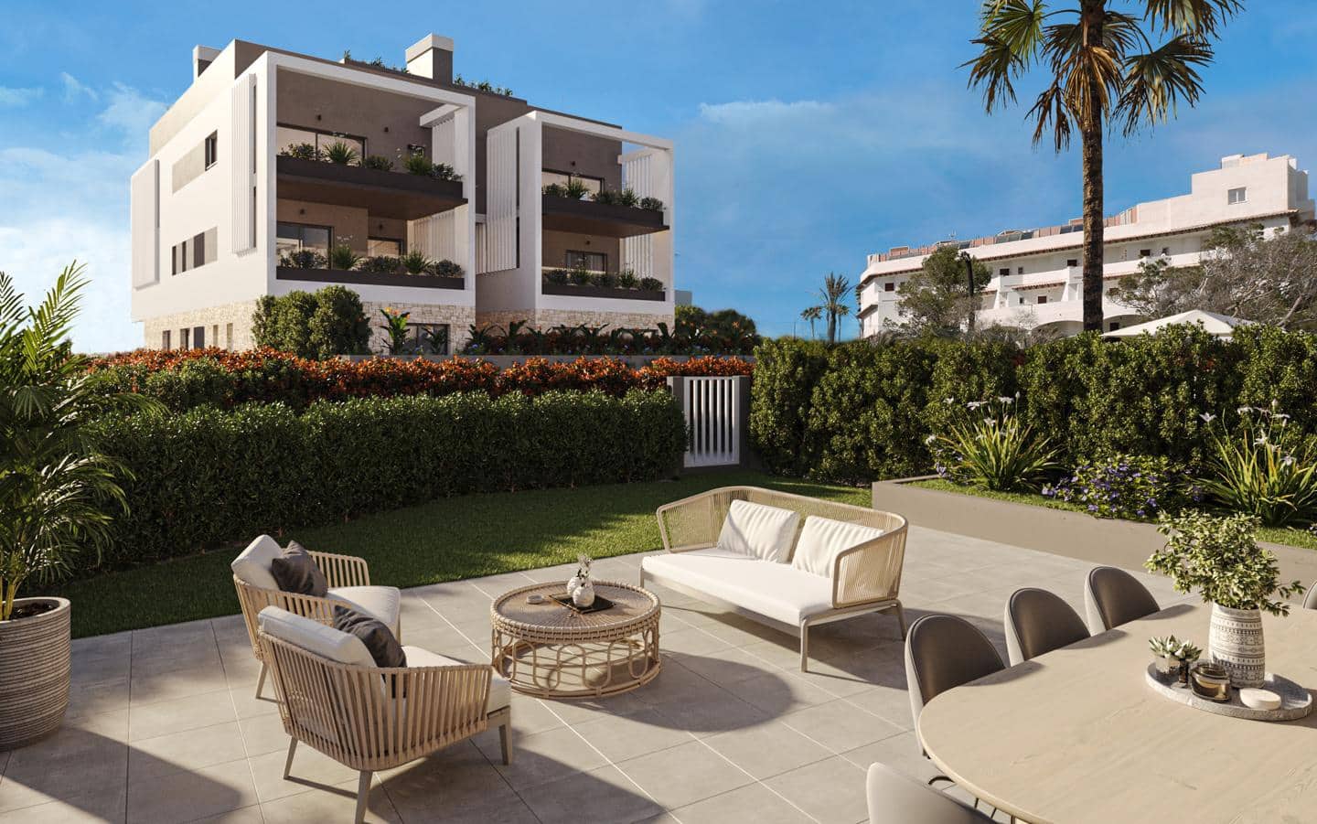 2 sypialnia Mieszkanie na sprzedaż w Ses Salines z basenem garażem - 595 000 € (Ref: 9413097)