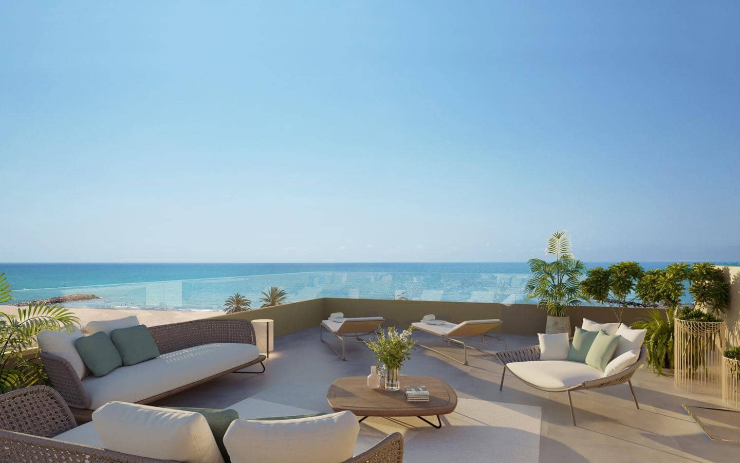 3 bedroom Flat for sale in Puig with pool garage - € 436,000 (Ref: 9667162)