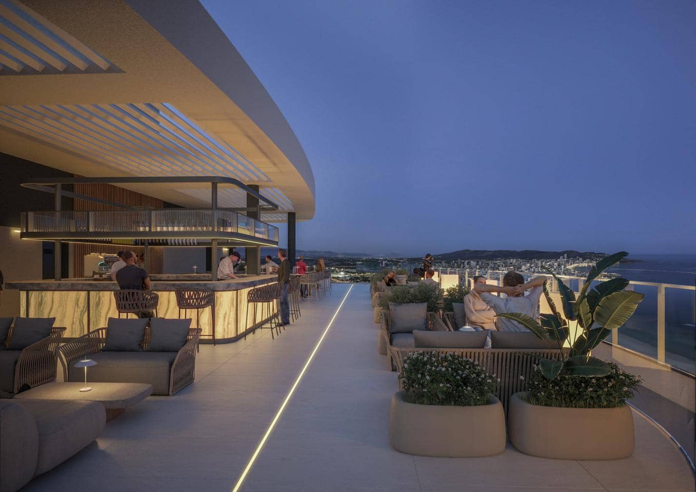 2 camera da letto Appartamento in vendita in Benidorm con piscina garage - 699.000 € (Rif: 9669104)