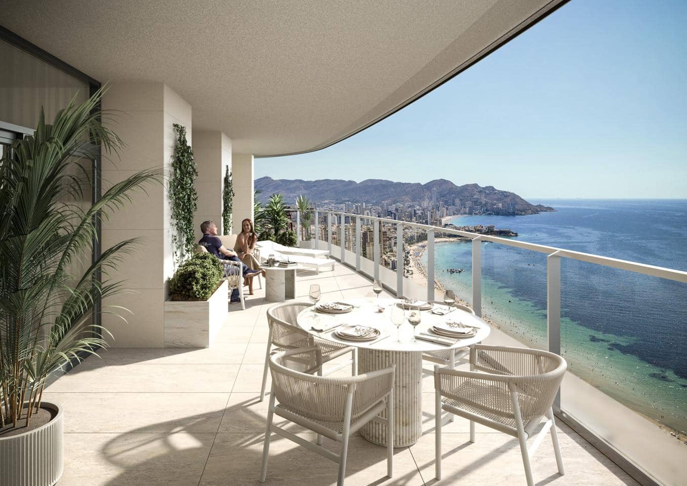 Piso de 1 habitación en Benidorm en venta con piscina garaje - 530.000 € (Ref: 9669105)