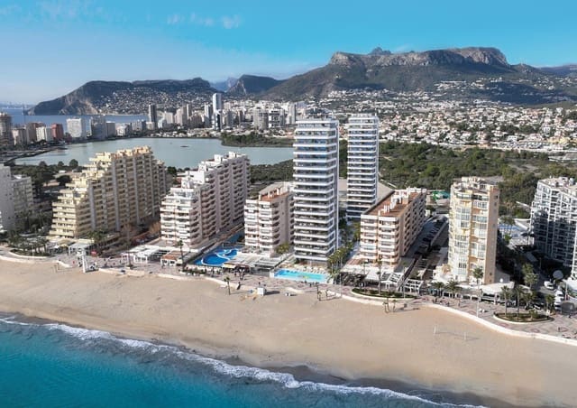 3 sypialnia Mieszkanie na sprzedaż w Levante - Playa Fossa, Calpe / Calp z basenem garażem - 1 178 000 € (Ref: 9685200)