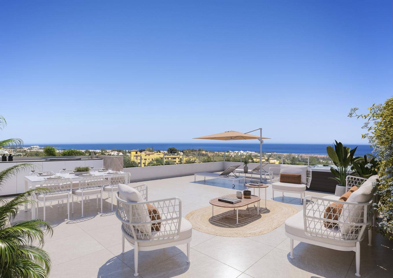 Piso de 3 habitaciones en Estepona en venta con piscina garaje - 639.000 € (Ref: 9687303)