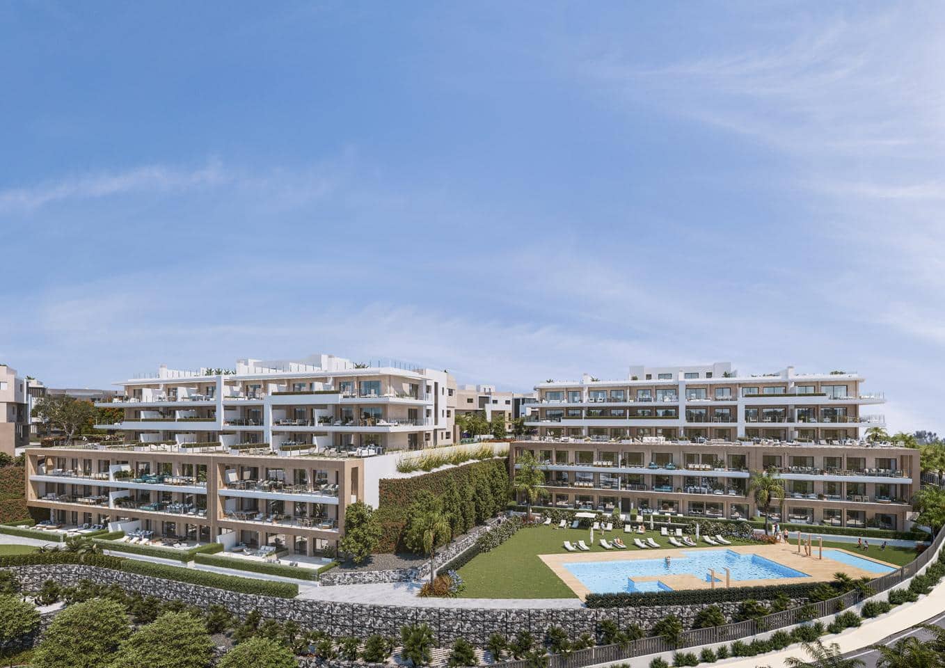 Piso de 3 habitaciones en Estepona en venta con piscina garaje - 639.000 € (Ref: 9687303)