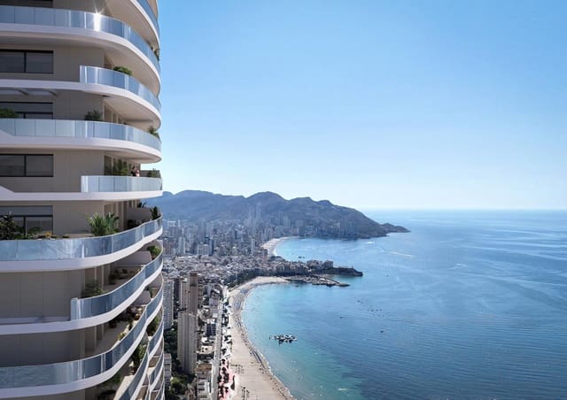 2 Zimmer Wohnung zu verkaufen in Playa Poniente, Benidorm - 905.000 € (Ref: 9911825)