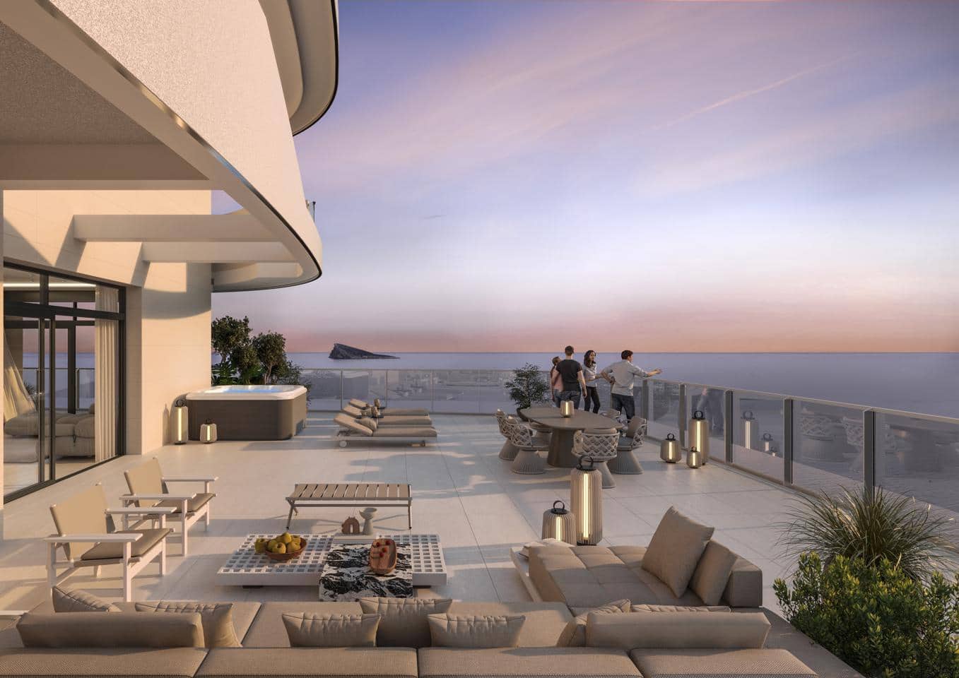 2 Zimmer Wohnung zu verkaufen in Benidorm mit Garage - 948.000 € (Ref: 9911938)