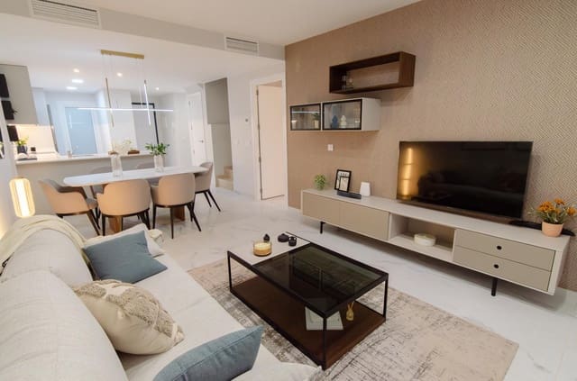 3 soveværelse Bungalow til salg i El Chaparral - La Siesta - La Torreta, Torrevieja med swimmingpool garage - € 442.000 (Ref: 9929874)