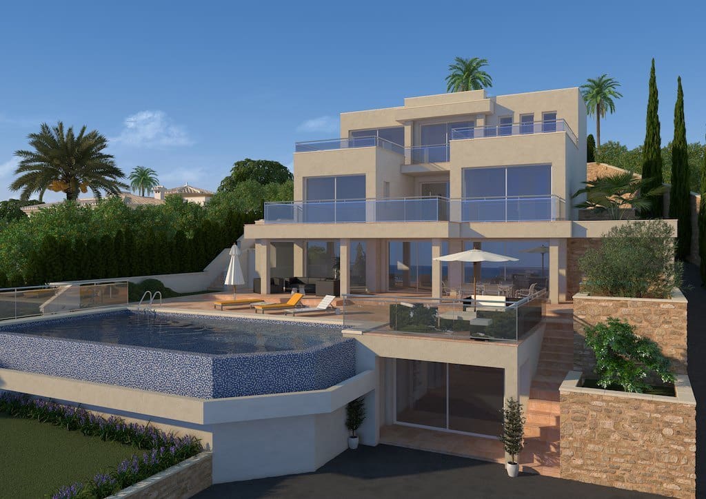 4 bedroom Villa for sale in Moraira with pool garage - € 2,490,000 (Ref: 10034594)