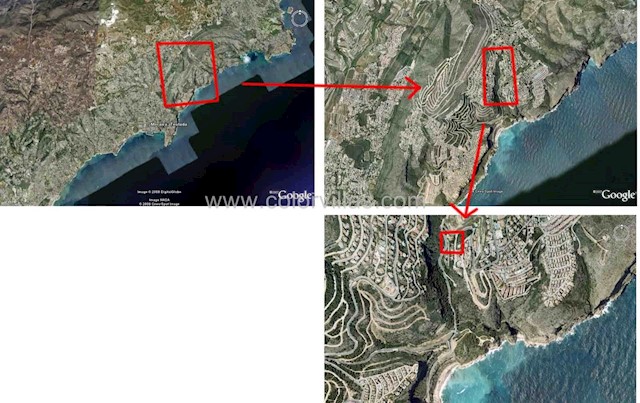 Tontti myytävänä paikassa Cumbre del Sol, Benitachell / Benitatxell - 125 000 € (Ref: 3486722)