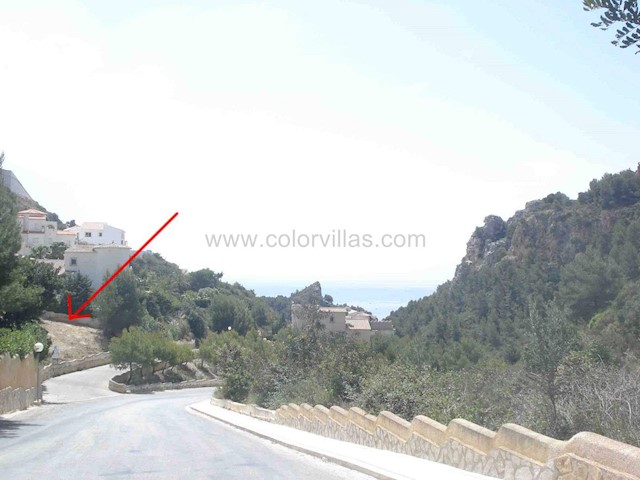 Tontti myytävänä paikassa Cumbre del Sol, Benitachell / Benitatxell - 125 000 € (Ref: 3486722)