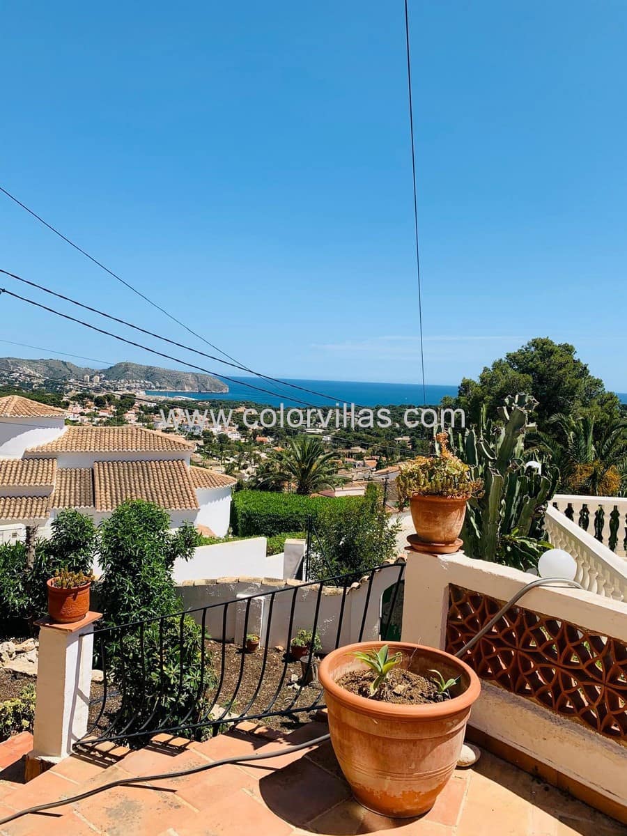 4 makuuhuone Huvila myytävänä paikassa Moraira mukana 
autotalli - 895 000 € (Ref: 9414674)