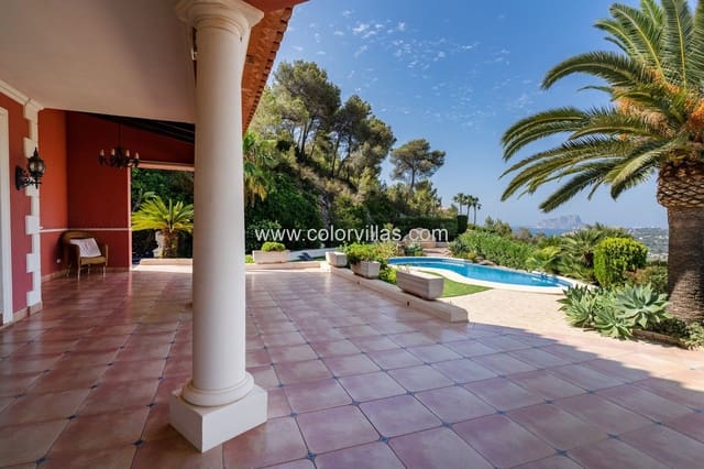 4 Zimmer Villa zu verkaufen in Moraira, Teulada-Moraira mit Pool Garage - 2.000.000 € (Ref: 9414704)