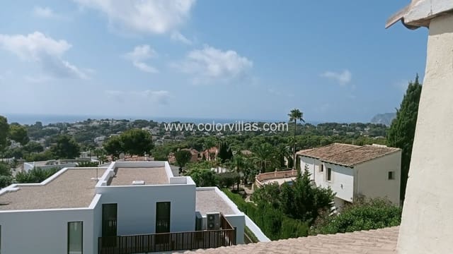 5 sypialnia Willa na sprzedaż w Moraira, Teulada-Moraira z basenem garażem - 785 000 € (Ref: 9414710)