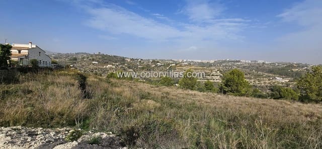 Byggetomt til salgs i Benissa - € 165 000 (Ref: 9414757)