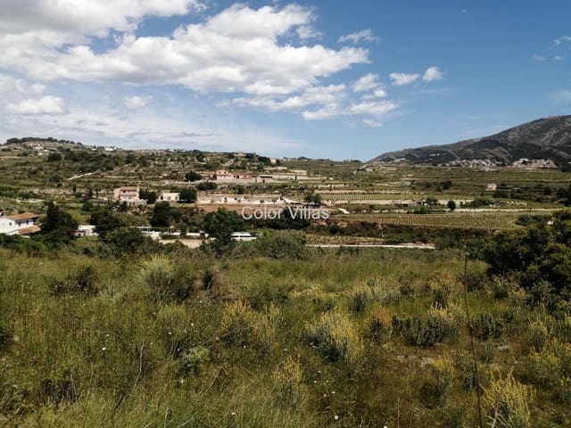 Byggegrund til salg i Moraira, Teulada-Moraira - € 300.000 (Ref: 9542207)