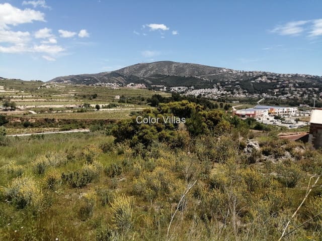 Byggegrund til salg i Moraira, Teulada-Moraira - € 300.000 (Ref: 9542207)