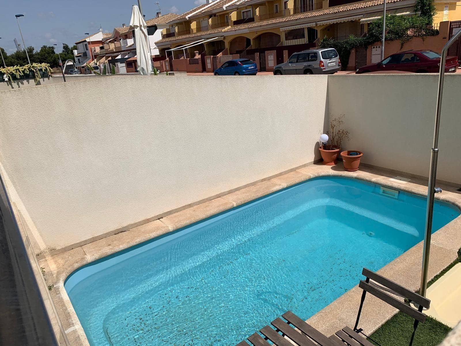 3 bedroom Villa for sale in Los Narejos with pool garage - € 330,000 (Ref: 10173932)
