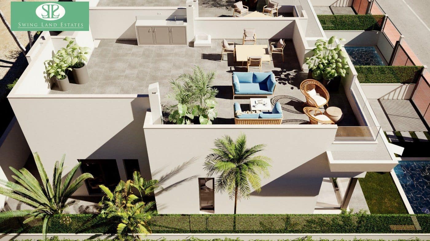 2 soveværelse Villa til salg i Los Narejos med swimmingpool - € 285.000 (Ref: 8419633)