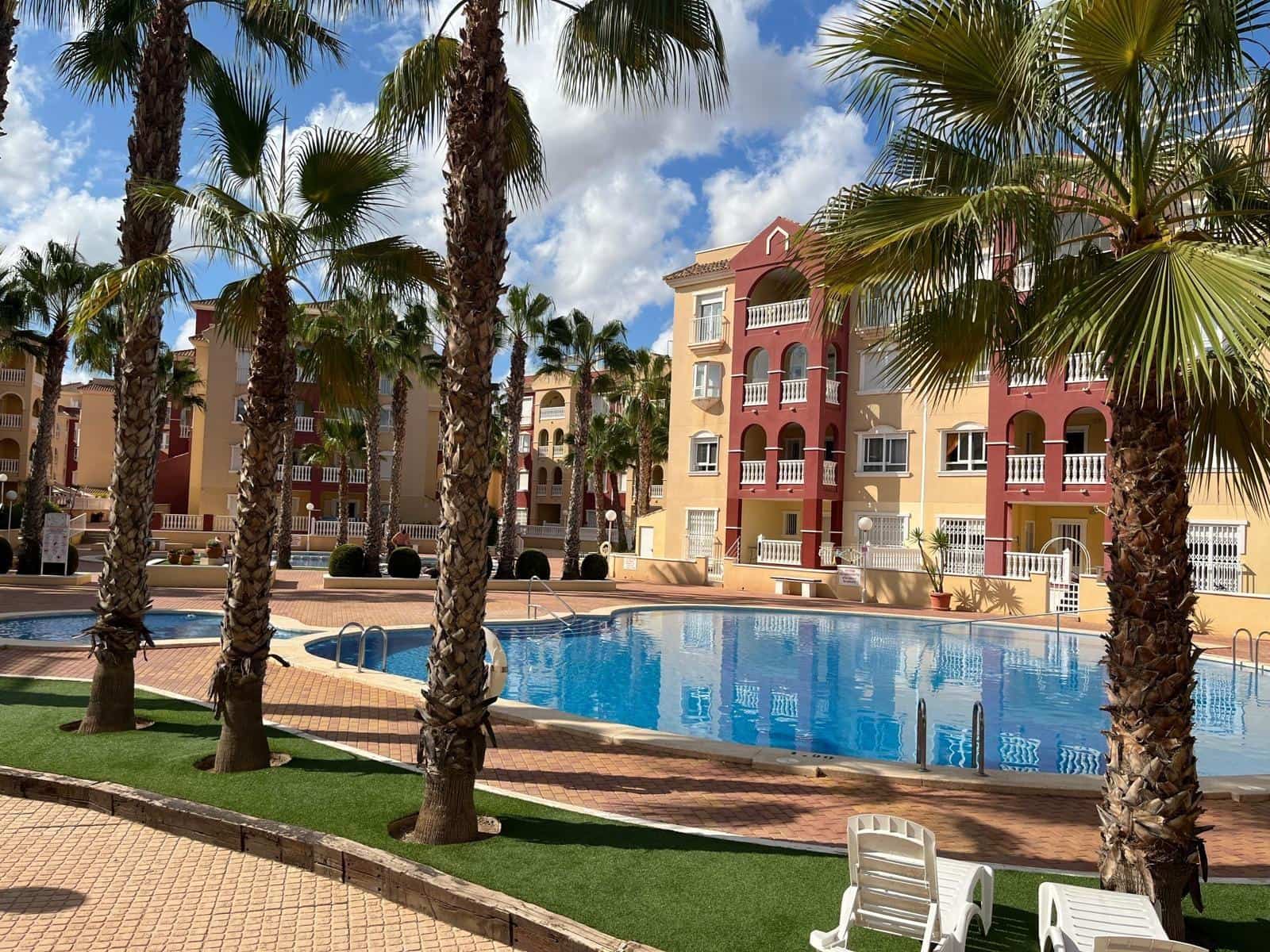 2 soveværelse Lejlighed til salg i Los Narejos med swimmingpool garage - € 188.500 (Ref: 9502211)