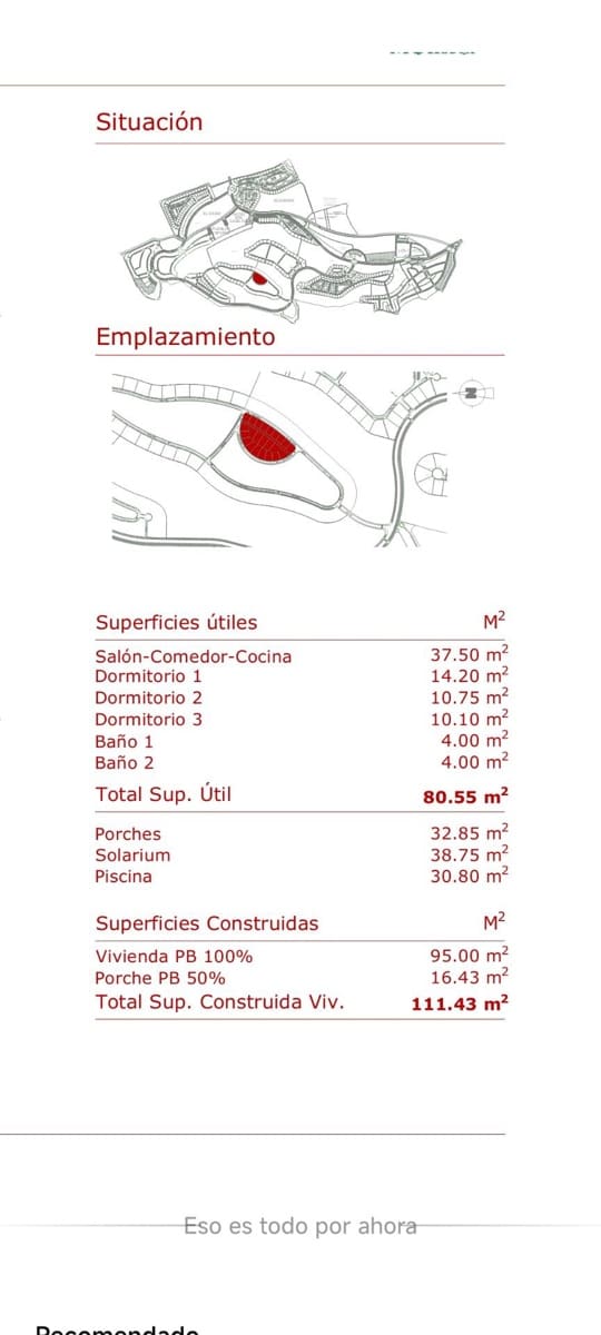 Chalet de 3 habitaciones en Hacienda del Alamo en venta - 335.000 € (Ref: 9533650)