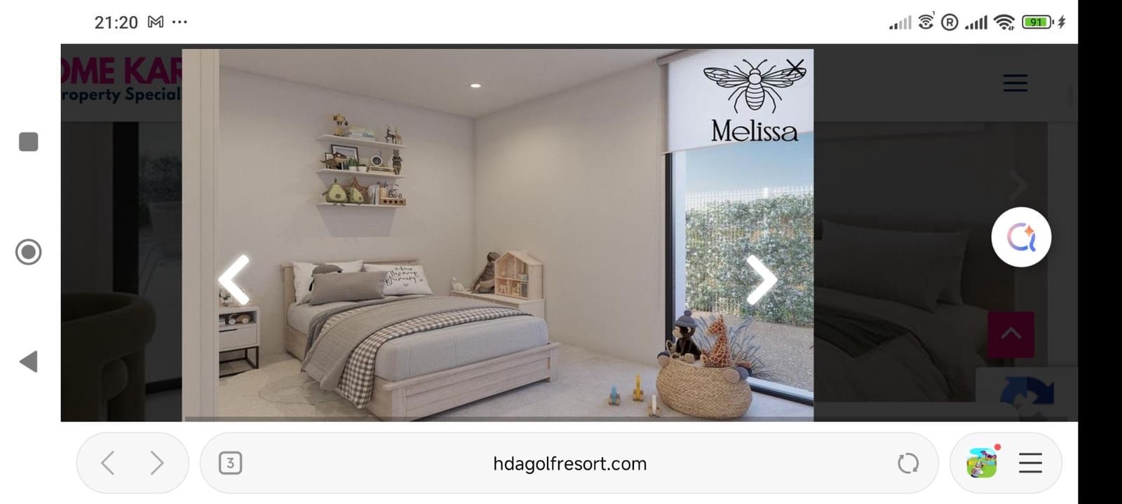 Chalet de 3 habitaciones en Hacienda del Alamo en venta - 335.000 € (Ref: 9533650)