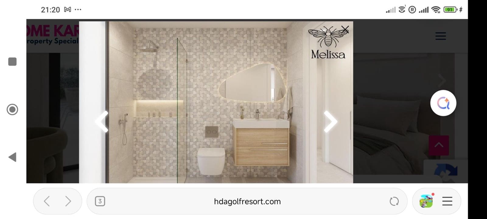 Chalet de 3 habitaciones en Hacienda del Alamo en venta - 335.000 € (Ref: 9533650)