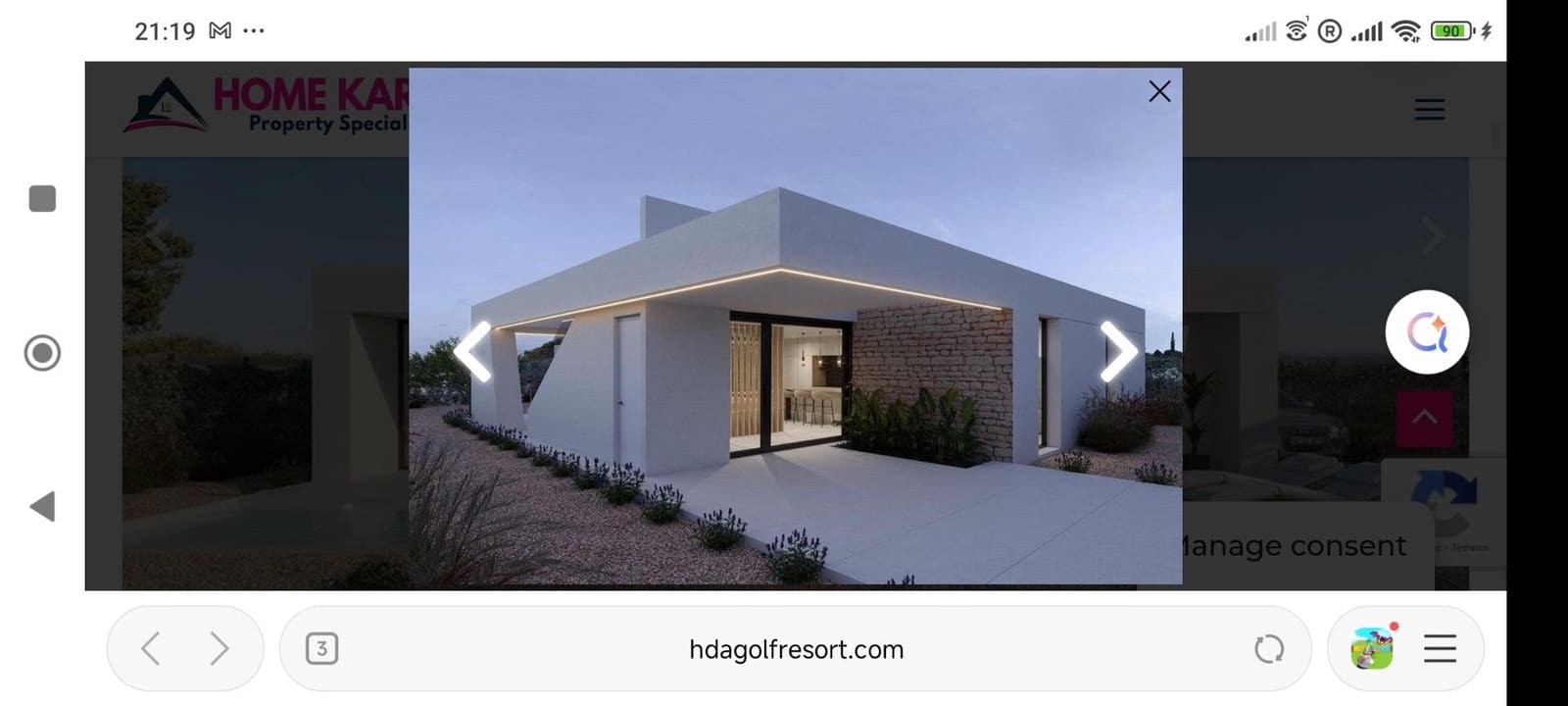 Chalet de 3 habitaciones en Hacienda del Alamo en venta - 335.000 € (Ref: 9533650)