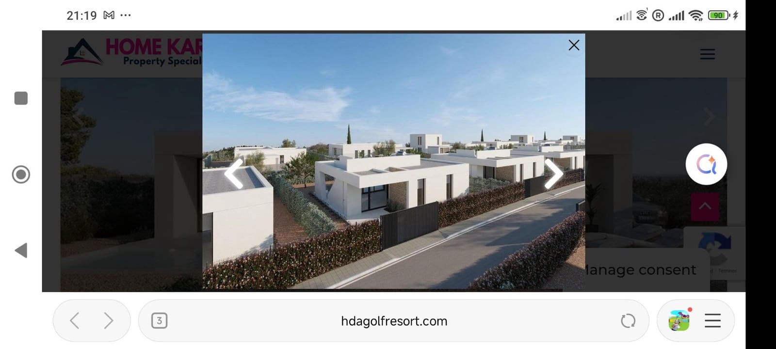 Chalet de 3 habitaciones en Hacienda del Alamo en venta - 335.000 € (Ref: 9533650)