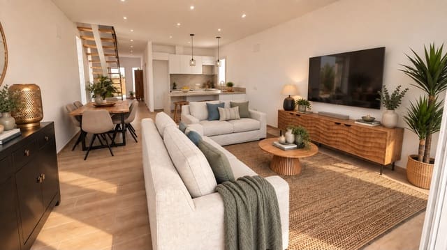 3 sypialnia Willa na sprzedaż w El Vergel / Verger z basenem garażem - 449 900 € (Ref: 9158374)