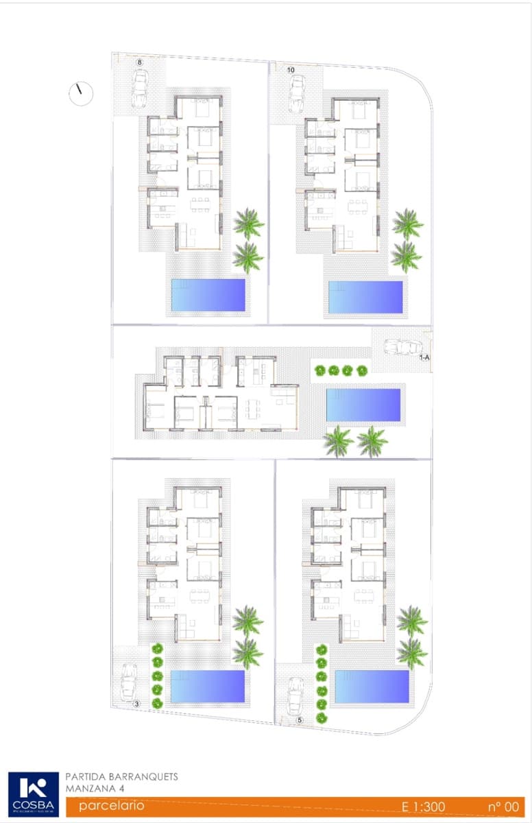 3 soverom Villa til salgs i Els Poblets med svømmebasseng garasje - € 585 000 (Ref: 9211632)