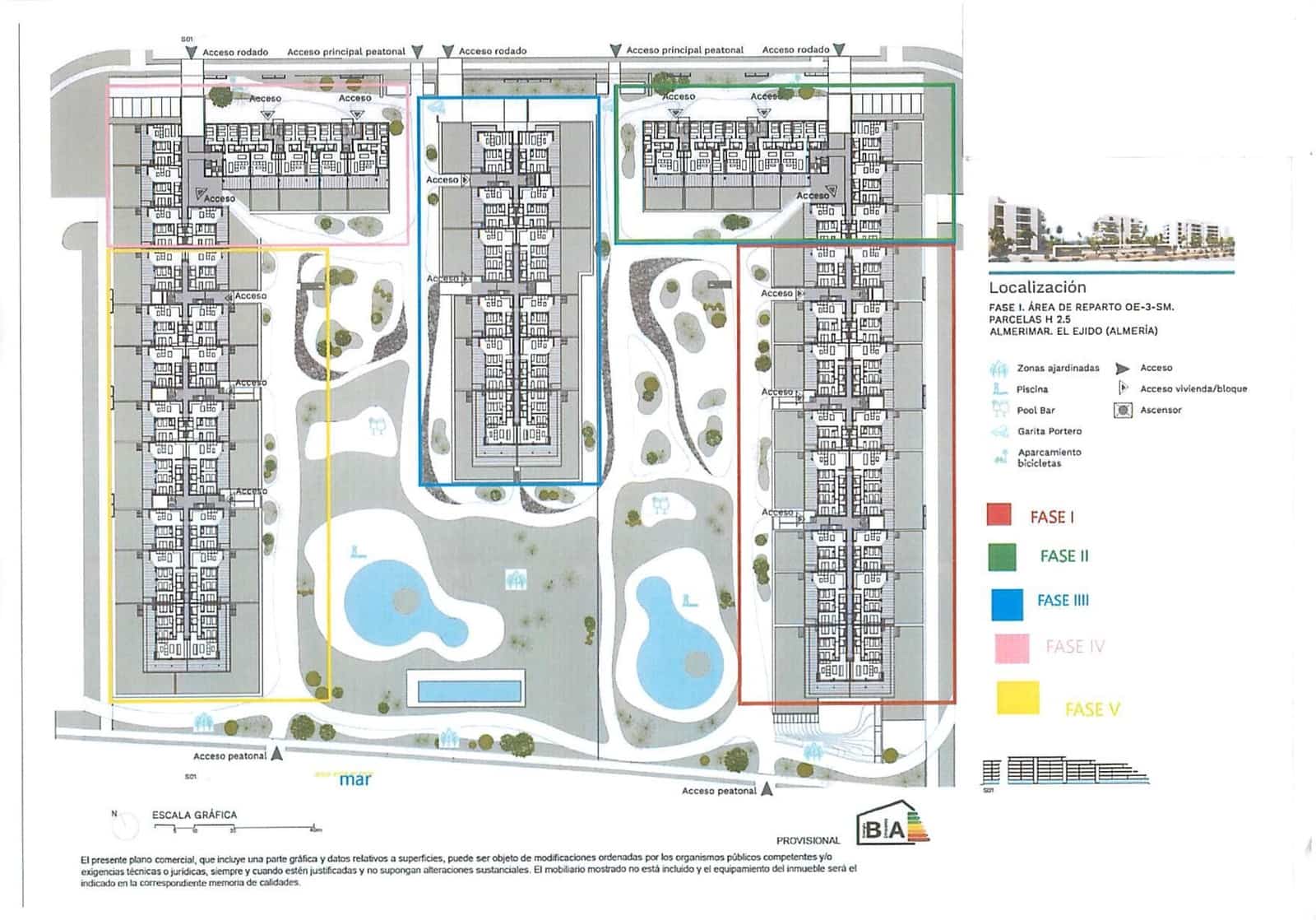 3 soverom Leilighet til salgs i Almerimar med svømmebasseng garasje - € 280 000 (Ref: 8921052)