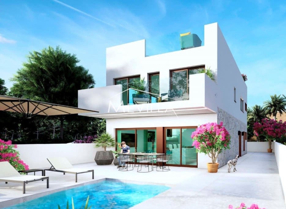3 Zimmer Villa zu verkaufen in Torre de la Horadada mit Pool Garage - 685.000 € (Ref: 9077441)