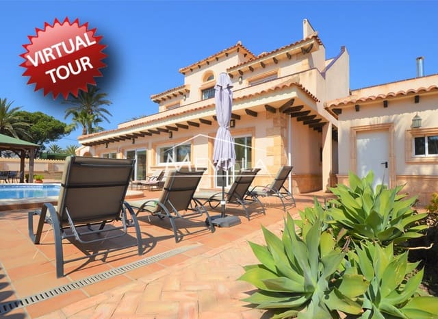 5 soverom Villa til salgs i Cabo Roig, Orihuela med svømmebasseng garasje - € 1 400 000 (Ref: 9793638)
