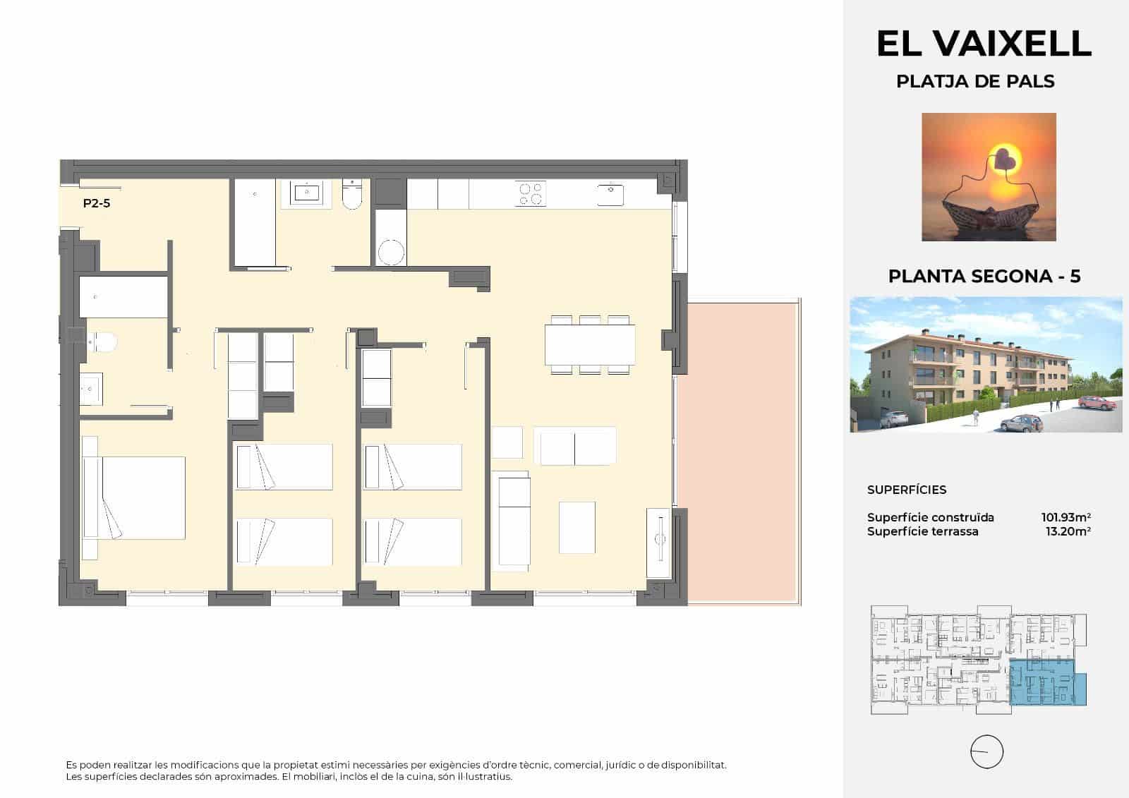 3 bedroom Flat for sale in Pals with pool garage - € 335,000 (Ref: 8600453)