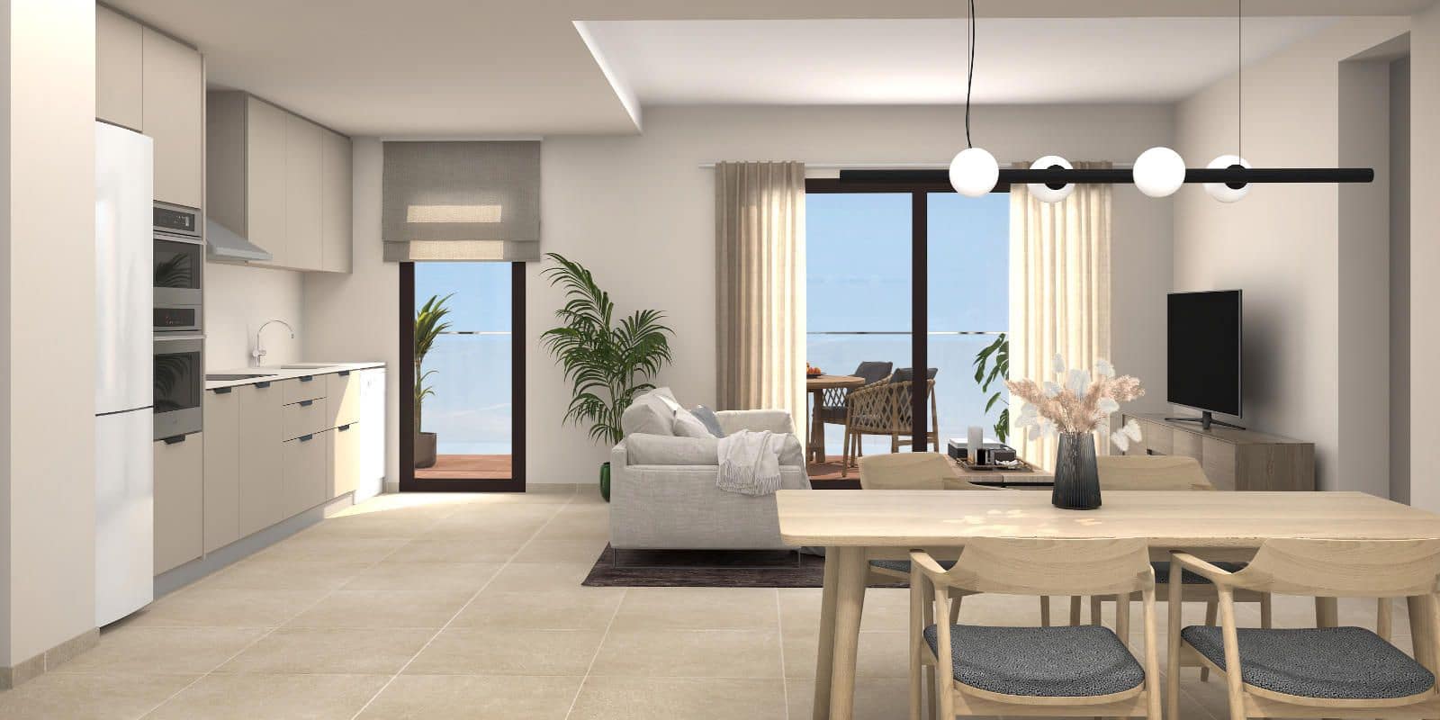 3 camera da letto Appartamento in vendita in Pals con piscina garage - 350.000 € (Rif: 8600453)