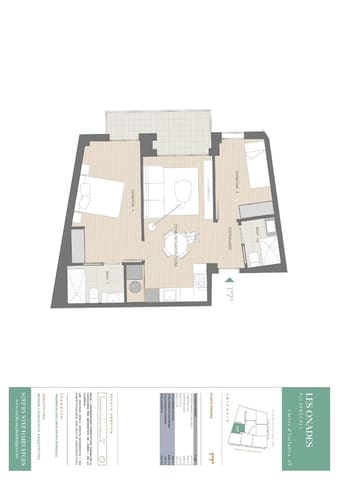 2 slaapkamer Flat te koop in Palafrugell met garage - € 225.000 (Ref: 9072703)