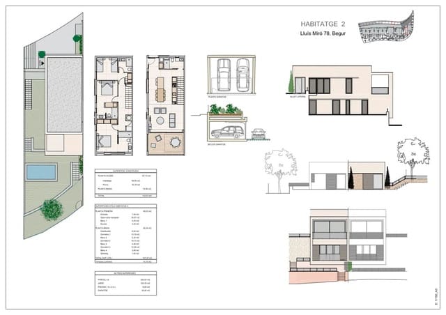 3 quarto Casa em Banda para venda em Begur com piscina garagem - 975 000 € (Ref: 9431757)
