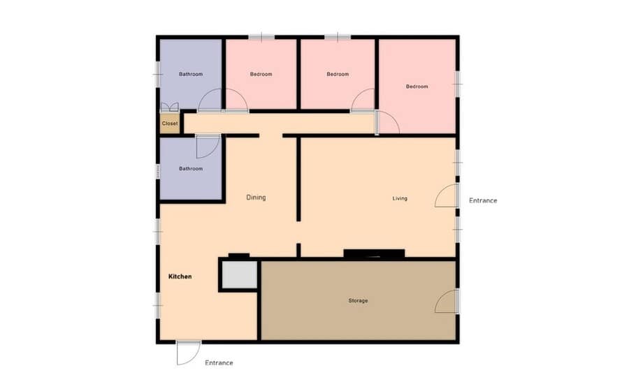 3 chambre Finca/Maison de Campagne à vendre à Bonares avec piscine garage - 168 000 € (Ref: 10177585)