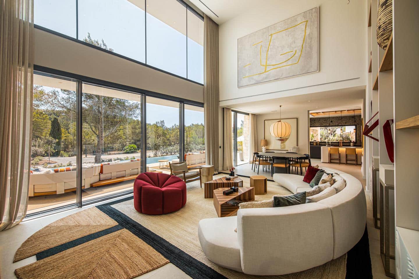 4 chambre Villa/Maison à vendre à Santa Eulalia / Santa Eularia avec piscine garage - 7 900 000 € (Ref: 5963105)