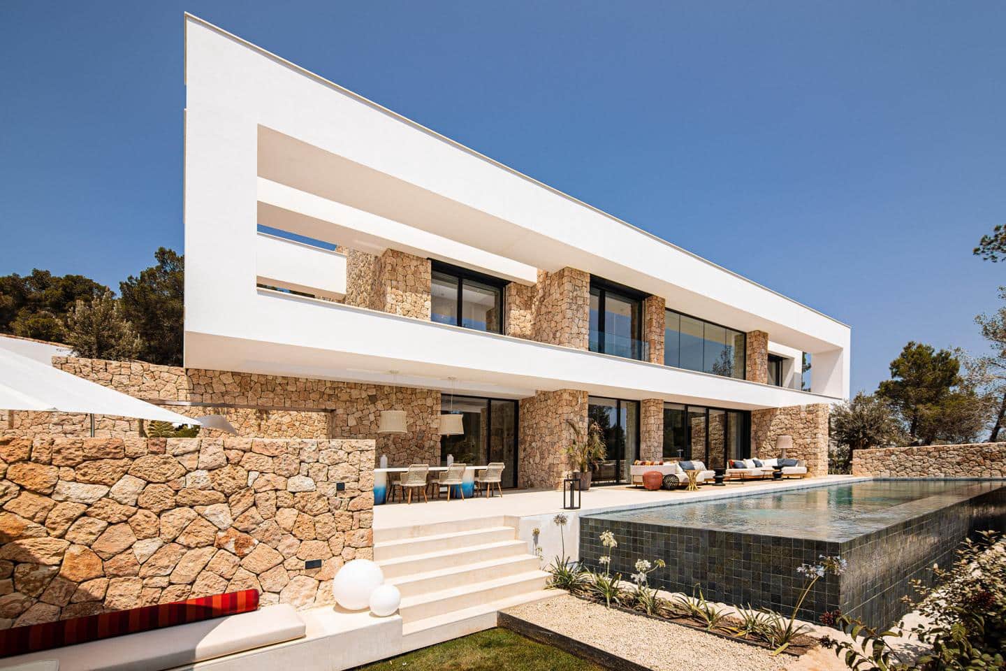 4 chambre Villa/Maison à vendre à Santa Eulalia / Santa Eularia avec piscine garage - 7 900 000 € (Ref: 5963105)