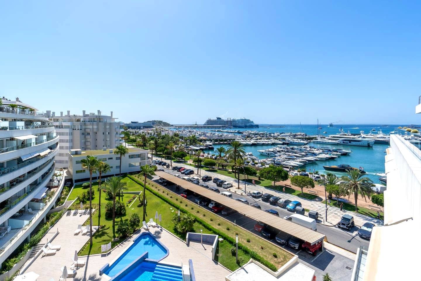 2 bedroom Flat for sale in Ibiza / Eivissa town with pool garage - € 1,450,000 (Ref: 7739826)
