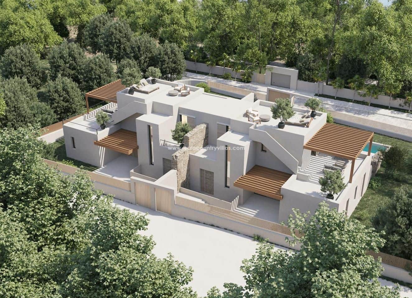 4 soveværelse Bungalow til salg i San Jose / Sant Josep de Sa Talaia med swimmingpool - € 1.750.000 (Ref: 8453881)