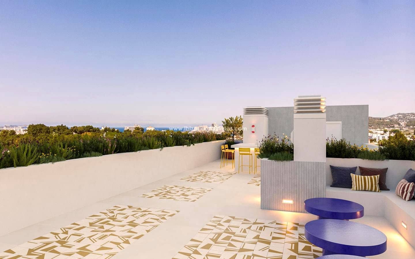Piso de 2 habitaciones en Sant Antoni de Portmany en venta con garaje - 451.920 € (Ref: 9816358)