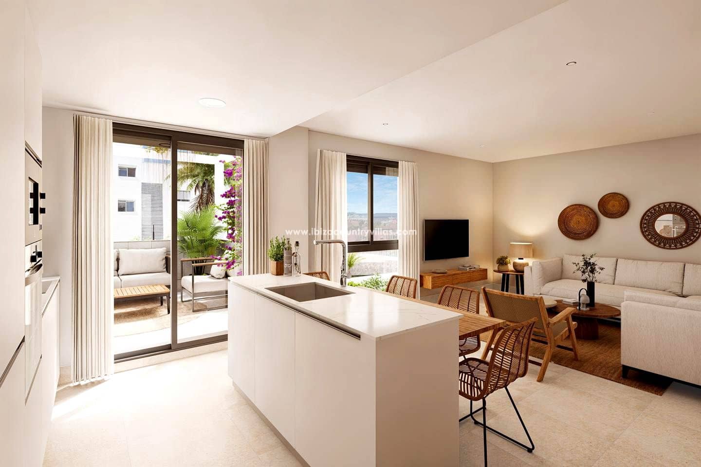 3 bedroom Flat for sale in Ibiza / Eivissa town with garage - € 597,000 (Ref: 9844152)