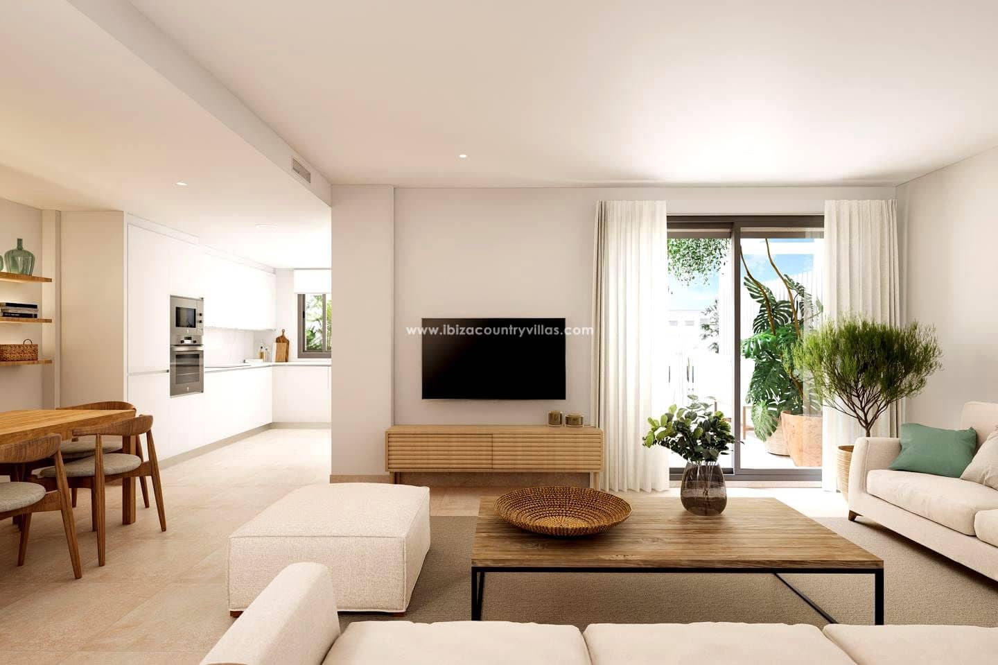 3 bedroom Flat for sale in Ibiza / Eivissa town with garage - € 597,000 (Ref: 9844152)