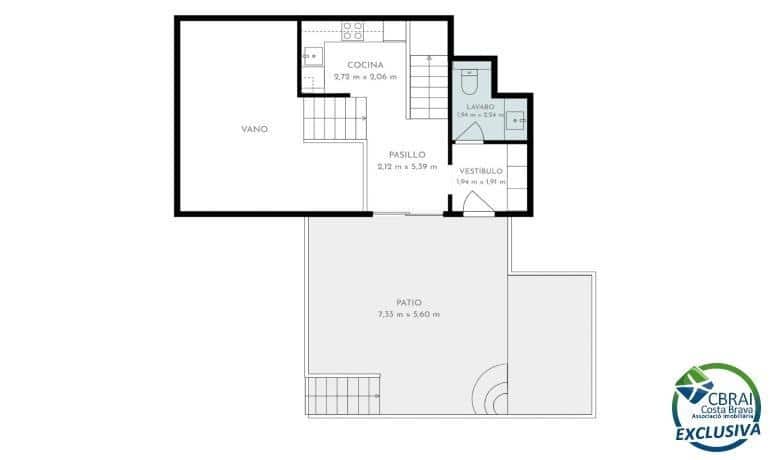 Pareado de 3 habitaciones en Roses en venta con garaje - 655.000 € (Ref: 10102600)